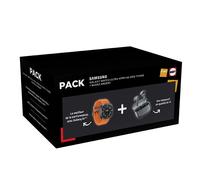 Pack Montre connectée Samsung Galaxy Watch Ultra 47 mm 4G Gris Titane + Galaxy Buds3 Argent