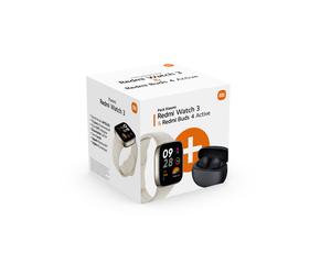 Pack montre connectée Xiaomi Redmi Watch 3 + Redmi Buds 4