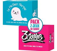 Pack Mother Phoque + 3Some | 800 Cartes Uniques Qui Vont Changer Tes Soirées | Humour Noir | Fabriqué en France | OriginalCup®