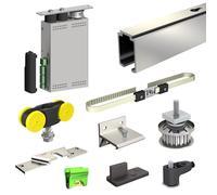 Pack motorisation SLID'UP M200 pour 1 porte coulissante en bois - radio