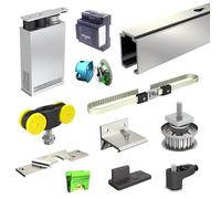 Pack motorisation SLID'UP M300 pour 1 porte coulissante en bois - filaire