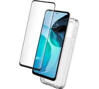 Pack Coque plus Verre pour Motorola G72 Transparent