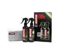 Pack Motul Nettoie Casques (M1+M2+Chiffon Microfibre) 500Ml Ce U