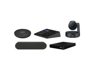 Pack moyenne salle Logitech Rally & Tap + Lenovo ThinkSmart Core Solution complète avec caméra, tablette tactile et mini-PC Lenovo, pour les salles de