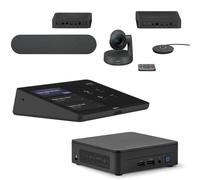 Pack moyenne salle Logitech Rally & Tap + NUC i5 Solution complète avec caméra, tablette tactile et mini-PC NUC i5, pour les salles de taille moyenne