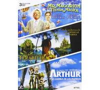 Pack: Mr. Magorium Y Su Tienda Mágica + Un Puente Hacia Terabithia + Arthur Y