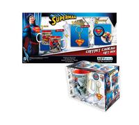 Pack Mug 460 Ml + Portes Clé + Badges Superman