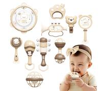 Pack Musique Percussion - Pièces d'exploration Beat, Articles Son Palm, Kit de Portage Compact, Objets Sonores Tactiles | Maison, Loisirs, Calme, Routines, Focus de Groupe, Engagement conscient