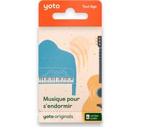 Yoto Pack Musique pour s'endormir - 4 Cartes Audio pour Enfant en français à écouter sur conteuse veilleuse et boîte à Histoires Player et Mini, berceuses dès la Naissance