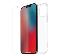 Pack Muvit For Change Coque et Verre Trempé pour iPhone SE 8 7 6S et 6 Transparent