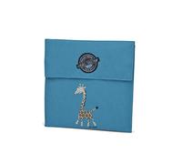 Pack n' Snack Sac à sandwich réutilisable avec fermeture magnétique pour panini snacks pauses Rouge 18 x 18 x 0,5 cm