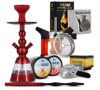 pack narguilé altair khephren deluxe rouge