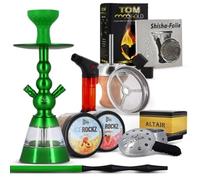 pack narguilé altair khephren deluxe vert