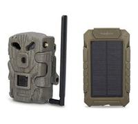 pack nedis caméra de chasse full hd vision nocturne panneau solaire 12v G