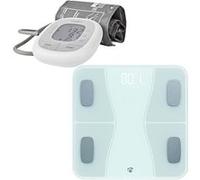 PACK Nedis Pèse-Personne Intelligent SmartLife + Mesureur de pression arterielle Bras