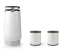 PACK NEDIS Purificateur D'air 20M2 35 W + 2 x Filtres à Air de Remplacement