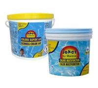 Pack nettoyage au chlore Joker MAREVA pour piscine - chlore multifonctions - chlore rapide G