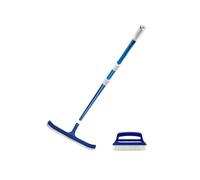 Pack nettoyage MAREVA pour piscine - Manche telescopique - Brosse - Brosse de ligne d'eau