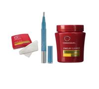 Pack Nettoyant pour bijoux Precious 236 ml + 25 Lingettes + Stick pour diamants