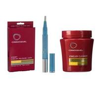 Pack Nettoyant pour bijoux Precious 236 ml + Chiffon de polissage Or + Stick pour diamants Multicolore