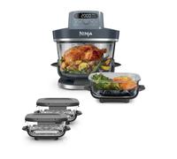 Pack Ninja CRISPi PRO Air Fryer 7-en-1 Cyberspace avec 1 récipient de 5.7L + 3 récipients 2.3L