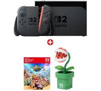 Pack Nintendo : Console Nintendo Switch 2 + Mario Kart World (Code) + Caméra Plante Piranha