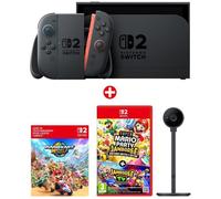 Pack Nintendo : Console Nintendo Switch 2 + Mario Kart World (Code) + Caméra + Super Mario Party Jamboree + Jamboree TV