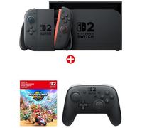 Pack Nintendo : Console Nintendo Switch 2 + Mario Kart World (Code) + Manette Switch Pro 2