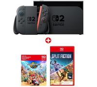 Pack Nintendo : Console Nintendo Switch 2 + Mario Kart World (Code) + Split Fiction