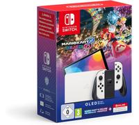 Pack Nintendo Switch OLED blanche + Mario Kart 8 Deluxe (préinstallé)