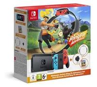 Pack Nintendo Switch Ring Fit Adventure Edition Limitée Rouge et Bleu Néon Rouge G