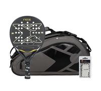 Pack Nox Ultimante Noir Doré + Sac De Padel Nox At10 Team