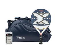Pack Nox Ultimate Bleu Rose + Sac De Padel Nox Pro Series