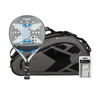 Pack Nox Ultimate Gris Bleu + Sac De Padel Nox At10 Team
