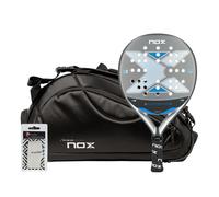 Pack Nox Ultimate Gris Bleu + Sac De Padel Nox Pro Series