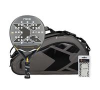 Pack Nox Ultimate Gris Doré + Sac De Padel Nox At10 Team