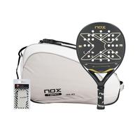 Pack Nox Ultimate Noir Doré + Sac De Padel Nox Ml10 Team