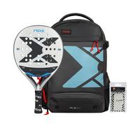 Pack Nox Ultimate Plata Azul + Sac À Dos Ml10 Team