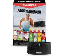 - Pack Nutrition Marathon Avec Ceinture Running - Recharge Énergétique J-3 À J-1 - Petit Déjeuner Avant Effort Jour J - Boisson Attente Depart - 8 Gels + 1 Ceinture Running