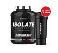 Pack Nutrition Sportive | Superset Nutrition | Zero Isolate Advanced (1,8kg) Chocolat - Shaker Offert | 4685