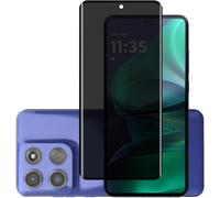 Pack Of 1 Tempered Glass For Motorola Moto Edge 60 Fusion/Edge 60 Pro/Edge 60 Anti-Spy Screen Protector, 9h Hardness, Anti-Spy Privacy Screen Protector Compatible