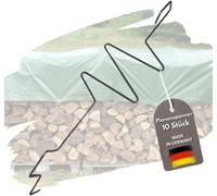Pack of 10 high-quality tarpaulin tensioners for your wooden tarpaulin,patented,galvanised hooks for hanging in tarpaulin,simple and stable protection of wood,wood