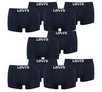 Pack of 10 Levis Men Solid Basic Trunk Boxer Shorts Underpants Pant Underwear, Farben:321 - Navy, Größe Bekleidung:L