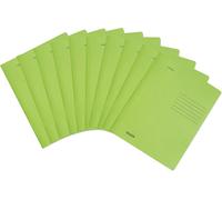 Pack Of 10 Recycled Cardboard Folders Din A4 Bright Light Green Made In Germany Angel Blue Cardboard Folder