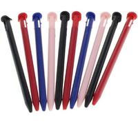 Pack Of 10 Stylus Pens For Nintendo New 3ds - High Precision Touch Stylus For Playing Your Video Games Without Scratching The Screen. Colour: Red, Pink, Blue, Black