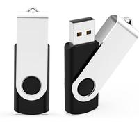 Pack of 10 USB 2.0 Memory Stick 16GB Swivel Flash Drive Pendrive Jump Drive