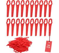 Pack of 100 Replacement Plastic Blades for Red Edger Trimmer Blades Plastic Blade Trim FRT18A FRT18A1 Kunst 46155 FRT20A1 Accessory