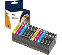 Pack Of 12 Compatible Ink Cartridges For 503 Xl 503 For Expression Home Xp-5200 Xp-5205 Workforce Wf-2960Dwf Wf-2965Dwf Wf-2960 Wf-2965