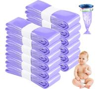 Pack Of 12 Nappy Bin Refills, Large Capacity Nappy Bin Liners, Excellent Odour-Resistant Refill, Compatible With Tommee Tippee Angelcare Genie Litter Locker