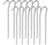 Pack Of 12 Tent Pegs,18 Cm,Aluminium Alloy Ground Pegs,Extremely Stable For Camping And Outdoor,Picnic,Hiking,Fishing